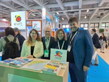 Equipo de Calp en la Internacionale Tourisme Börse de Berlín