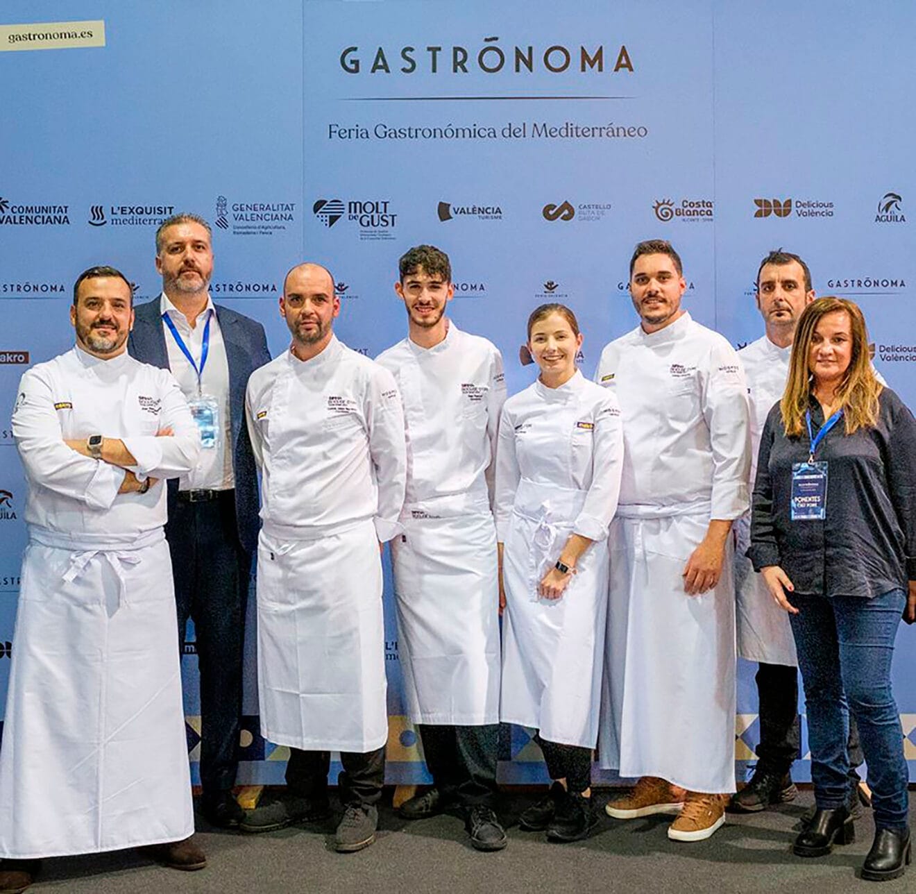 Equipo español de los Bocuse d'Or 2024