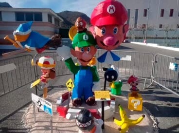 Falla del Ràfol d’Almúnia impulsada por la Comissió de Festers del Cor de Jesús 2024