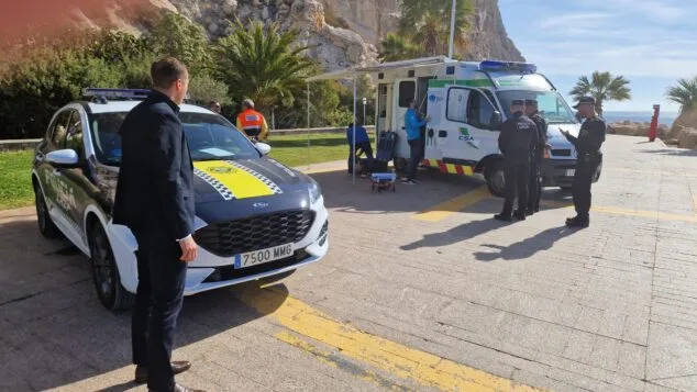 Imagen: Formación de uso de drones en Calp