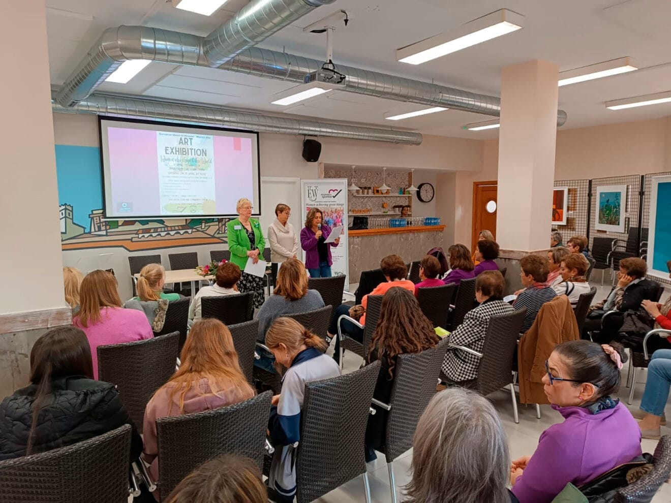 Jornada con la European Union of Women Marina Alta (EUWMA) en Benitatxell