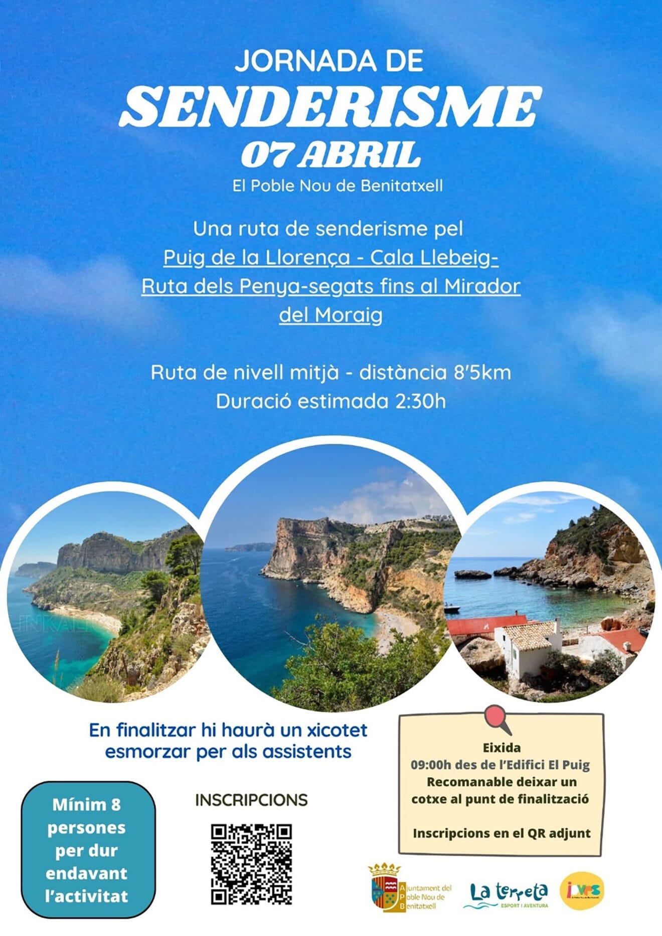 Jornada de senderismo en Benitatxell