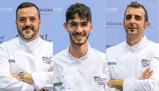 jose manuel miguel alex pascual y evarist miralles las caras de la marina alta en los bocuse dor 2024