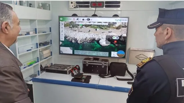 Imagen: La Policía de Calp se forma en uso de drones