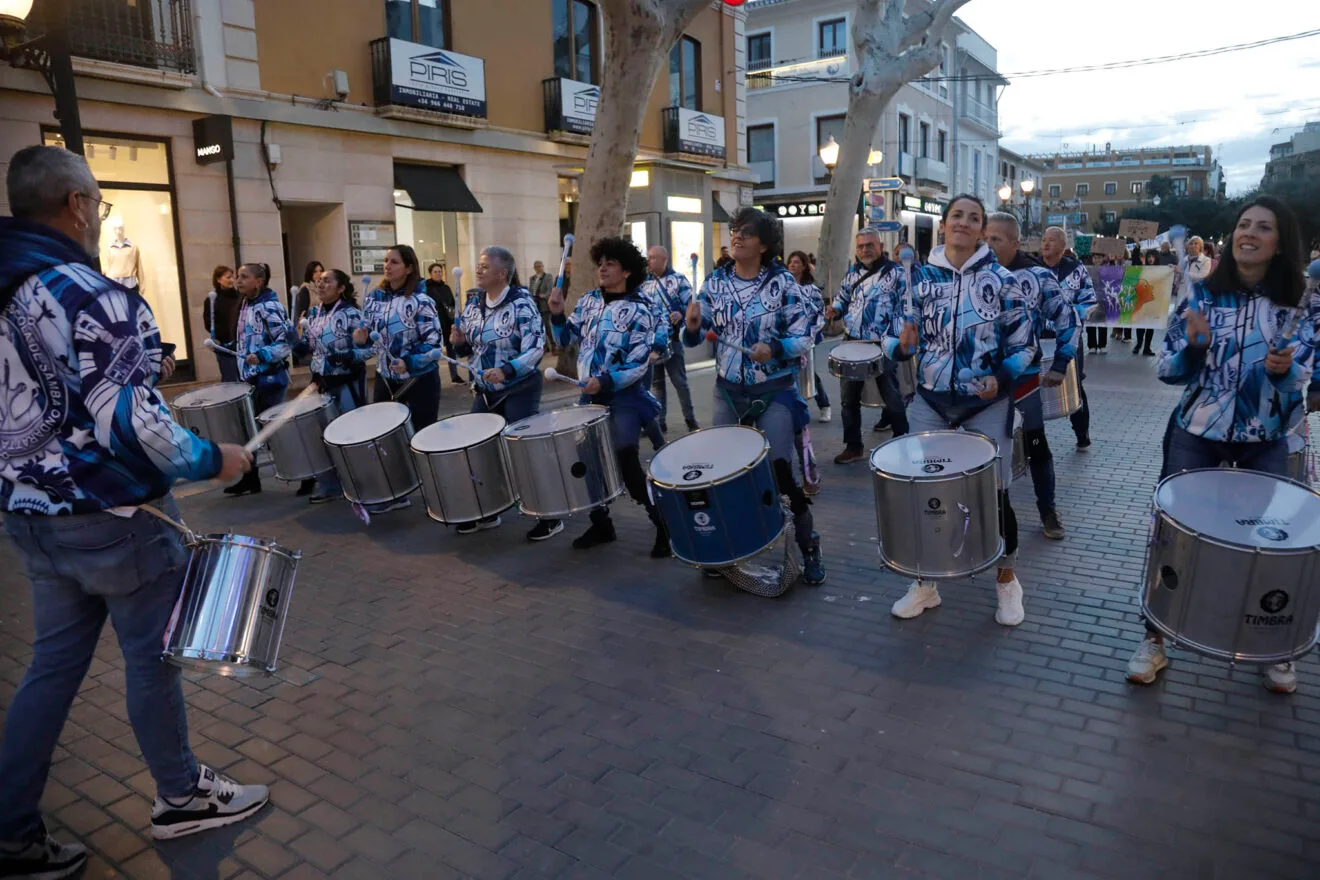 Manifestación del 8M en Dénia en 2024 01