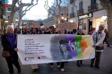 Manifestación del 8M en Dénia en 2024 02