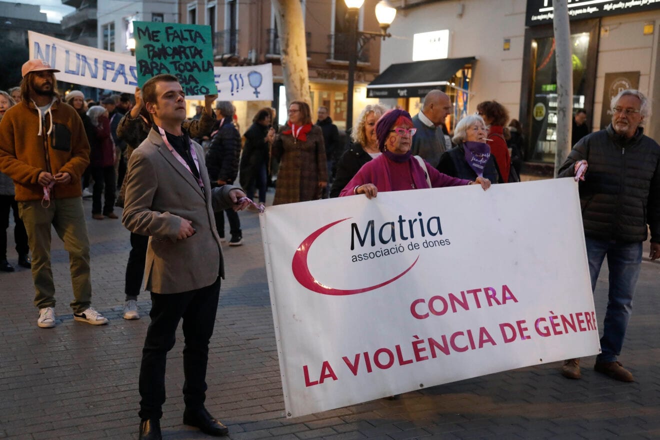 Manifestación del 8M en Dénia en 2024 03