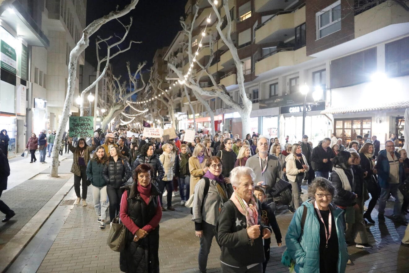 Manifestación del 8M en Dénia en 2024 15