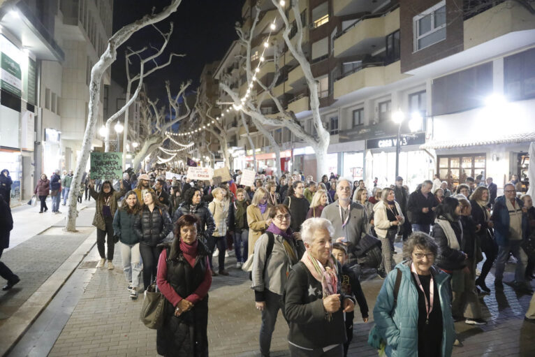 Manifestación del 8M en Dénia en 2024 15