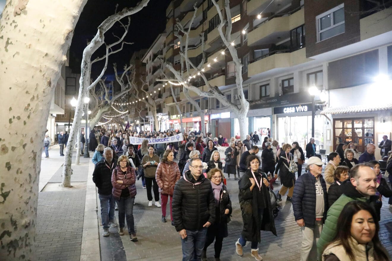 Manifestación del 8M en Dénia en 2024 16