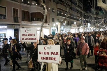 Manifestación del 8M en Dénia en 2024 18