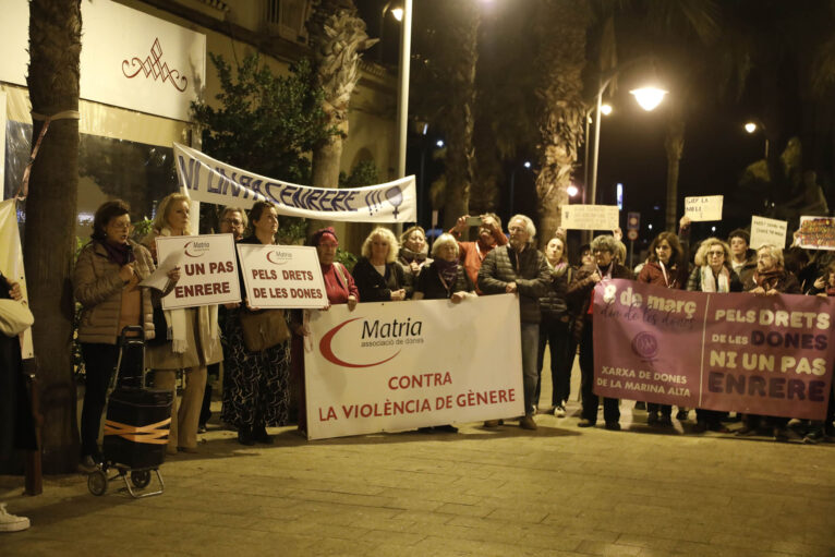 Manifestación del 8M en Dénia en 2024 20