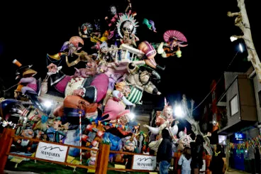 Monumento grande de la Falla Oeste de Dénia en 2024