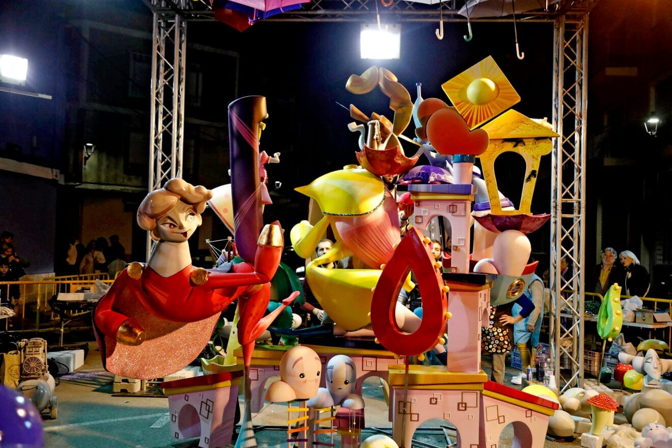 Monumento infantil de la Falla Baix la Mar de Dénia 2024