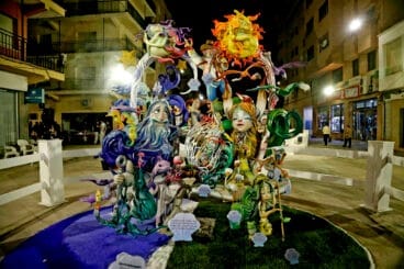 Monumento infantil de la Falla Campaments de Dénia 2024