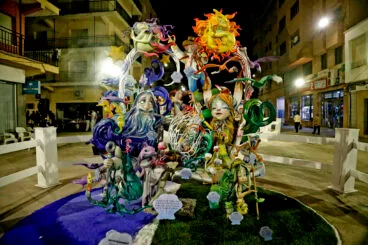 Monumento infantil de la Falla Campaments de Dénia 2024