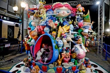 Monumento infantil de la Falla Centro de Dénia 2024