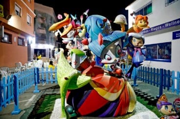 Monumento infantil de la Falla Darrere del Castell de Dénia 2024