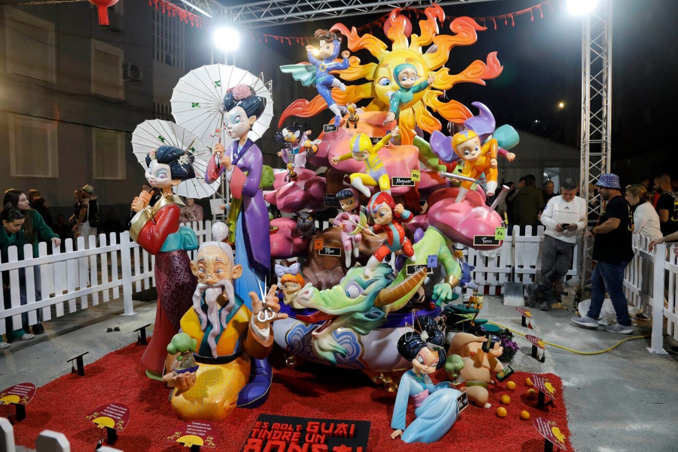Monumento infantil de la Falla Diana de Dénia 2024