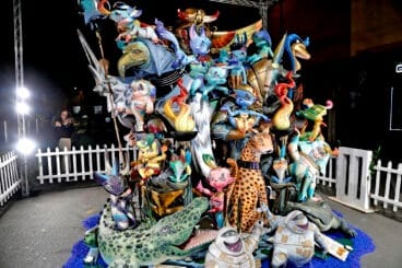 Monumento infantil de la Falla Falla París-Pedrera de Dénia 2024