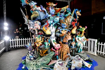 Monumento infantil de la Falla Falla París-Pedrera de Dénia 2024