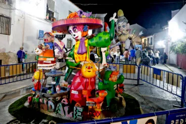 Monumento infantil de la Falla Les Roques de Dénia 2024