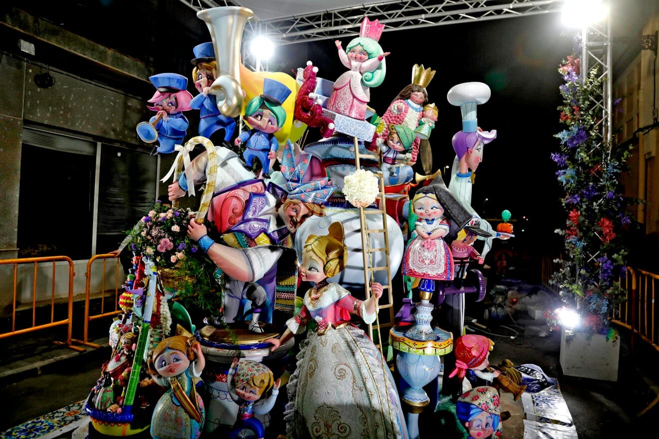 Monumento infantil de la Falla Oeste de Dénia 2024