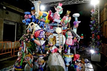 Monumento infantil de la Falla Oeste de Dénia 2024