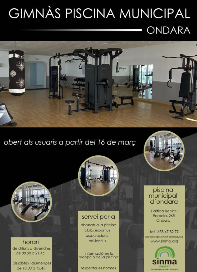 Imagen: Nuevo gimnasio de Ondara