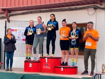 Podio de la Cursa Solidària de la Dona de Benitatxell 2024