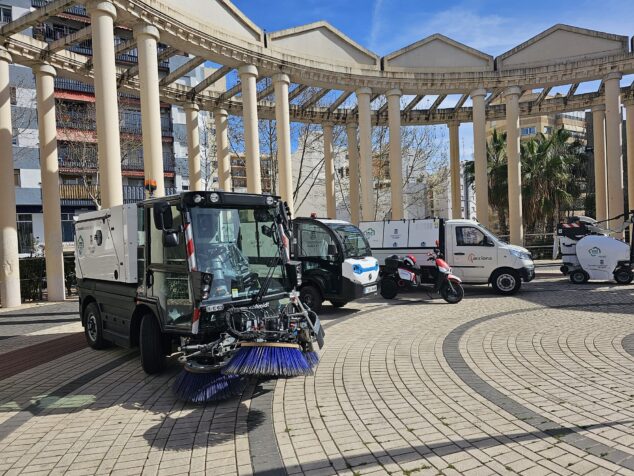Imagen: Nuevos vehículos del servicio de limpieza de Calp