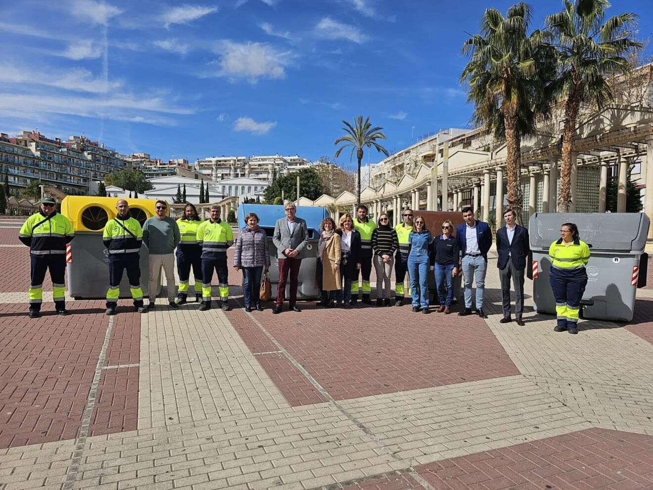 Presentación del nuevo servicio de limpieza y recogida de residuos de Calp
