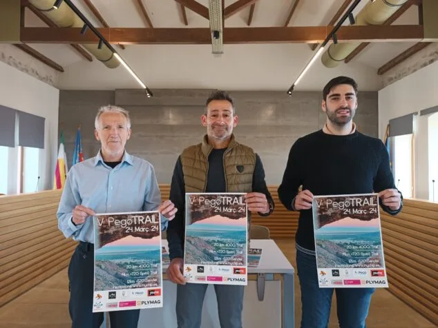 'Pego Trail' promocionará los encantos de la localidad con un nuevo recorrido 1 Imagen: Presentación de la V Pego Trail