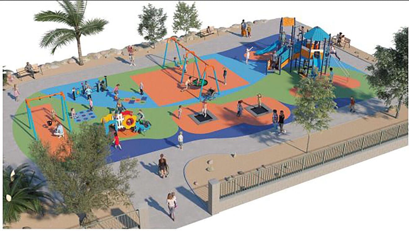 Proyecto de remodelación del Parc dels Garrofers