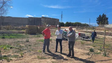 puesta a punto del area del moli covo de ondara para la pascua 2024