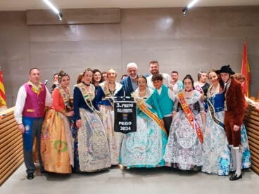Tercer premio a la falla infantil de las Fallas de Pego 2024