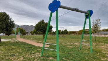 Tirolina del Centro Comercial de Ondara