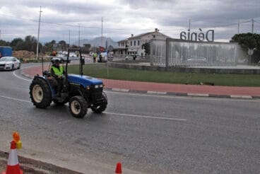 Tractorada del sector primario de la Marina Alta en Dénia 01