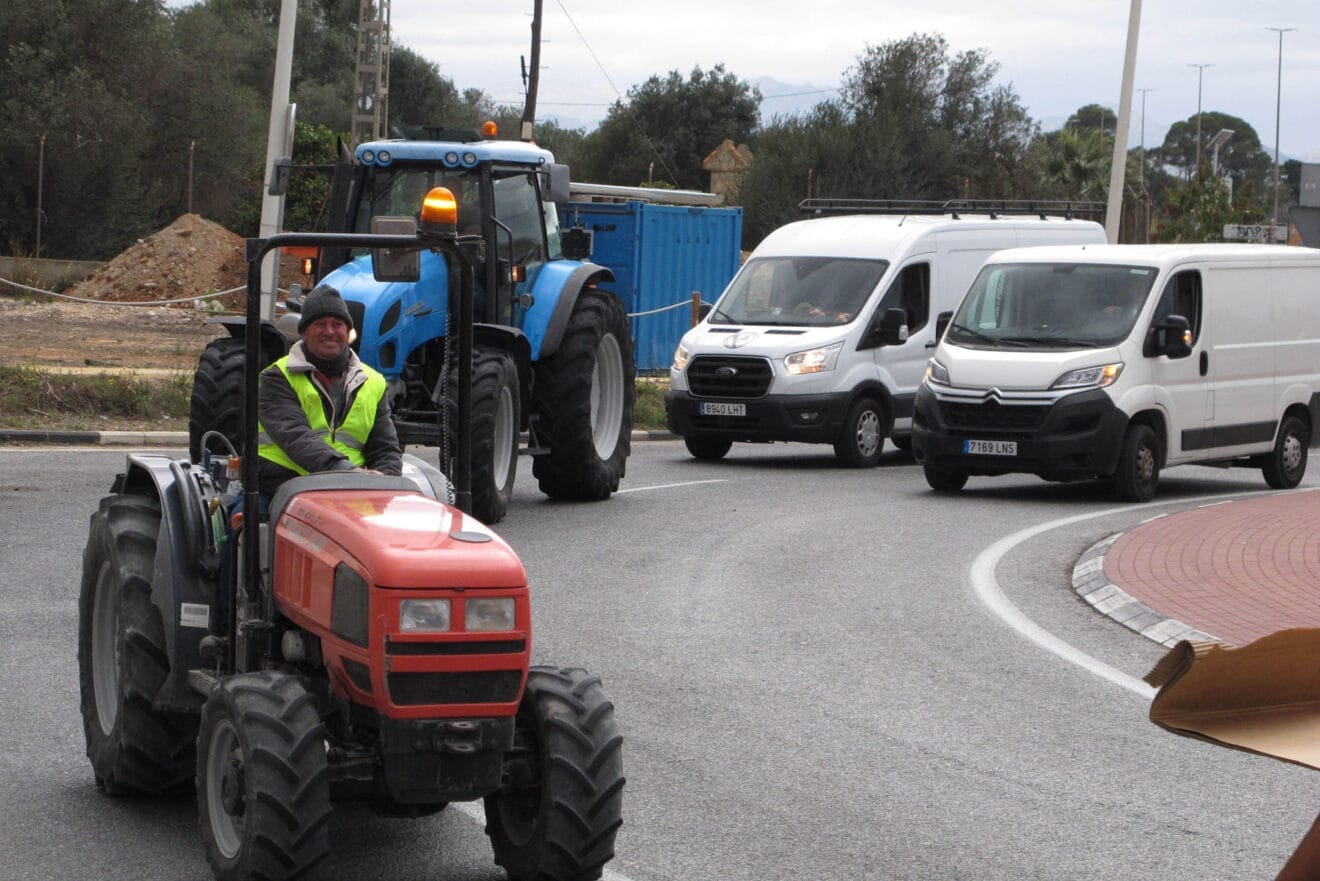 Tractorada del sector primario de la Marina Alta en Dénia 04