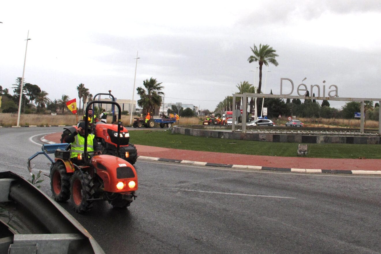 Tractorada del sector primario de la Marina Alta en Dénia 11
