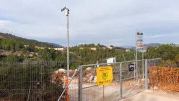 vallas para acceder a los terrenos del pai medina lliber