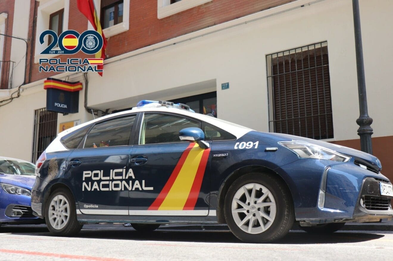 Vehículo de la Policía Nacional