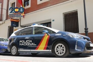 Vehículo de la Policía Nacional