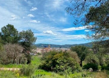Vistas desde el parque del Tossalet de Xaló