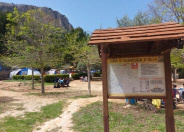 Diez merenderos en la Marina Alta perfectos para comer la mona de Pascua 6 zona de acampada de calp durante la pascua