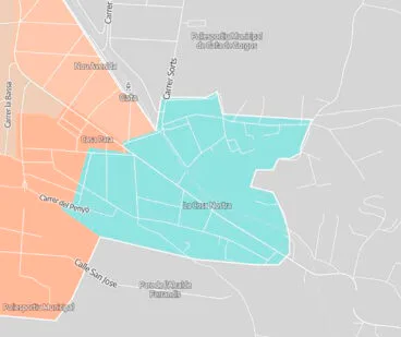 Zona de Gata de Gorgos para alquilar una vivienda con el SMI – Mapa de eldiarioes