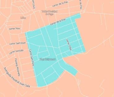 Zona de Pego para alquilar una vivienda con el SMI – Mapa de eldiarioes