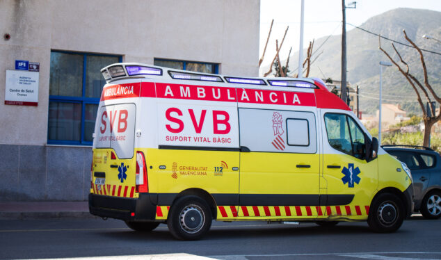 Imagen: Ambulancia de SVB