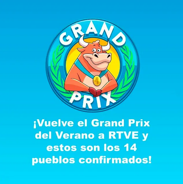 El pueblo de la Marina Alta que participará en el mítico Grand Prix del Verano 2024 de Televisión Española 1 Imagen: Anuncio de los pueblos del Grand Prix en 2024