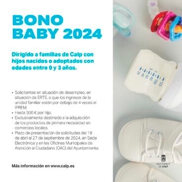 Bono Baby 2024 en Calp